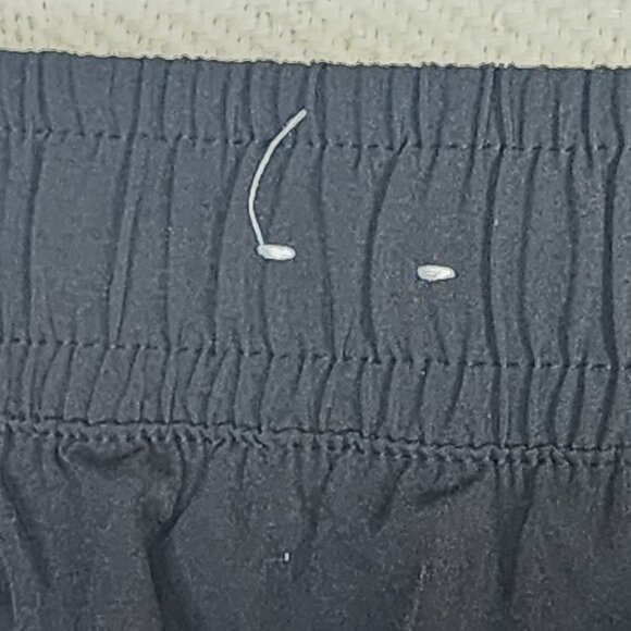 Tek Gear DryTek Poly Span Black Moisture Wicking Elastic Tie Waist Shorts Size S - Picture 13 of 16